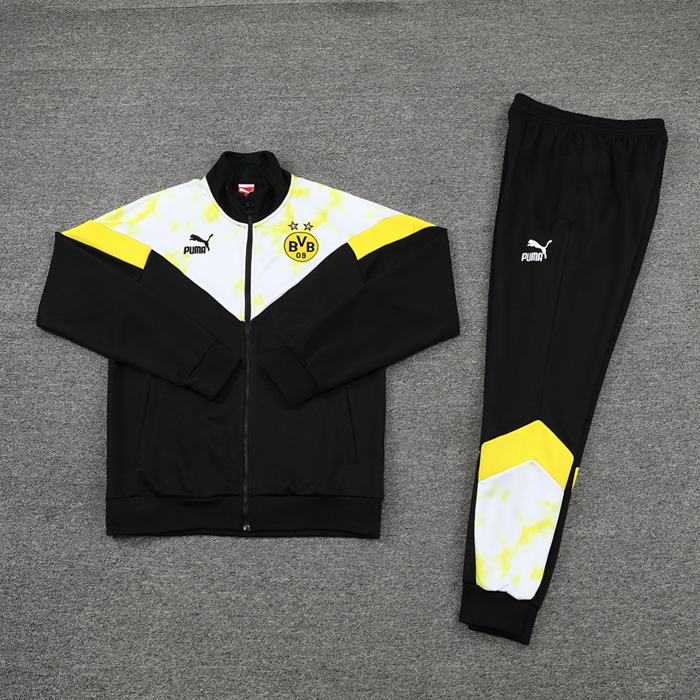 Chandal de Chaqueta del Borussia Dortmund 2022-2023 Negro